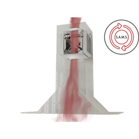 Sirius - Páraelszívó SLTC-97 JEEG SAMS TW 90 cm fekete