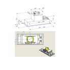 Sirius - Páraelszívó SL-903 P 70 cm inox