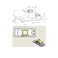 Sirius - Páraelszívó SL-903 P 70 cm inox