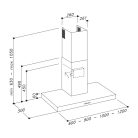 SIRIUS OUTLET - Páraelszívó SL-31 EM 60 cm inox motor nélkül - A készlet erejéig rendlhető!