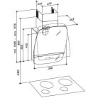 Sirius - Páraelszívó SLTC-90 55 cm fehér