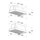 Sirius - Páraelszívó SL-909 TW 1M 86 cm inox