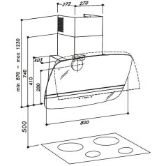 Sirius - Páraelszívó SLTC-91 fehér üveg