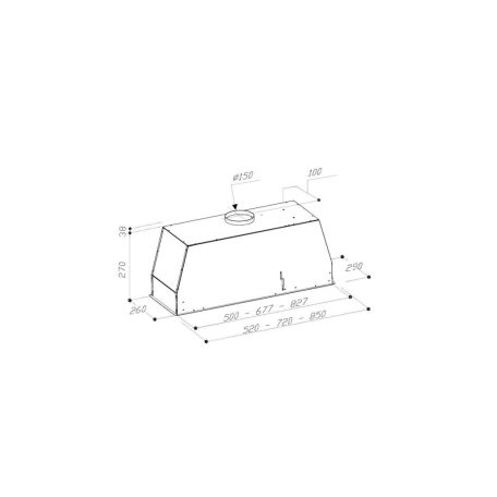 Sirius - Páraelszívó SM-923 52 L cm inox