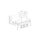 Sirius - Páraelszívó SLTC-928 TW 90 cm inox