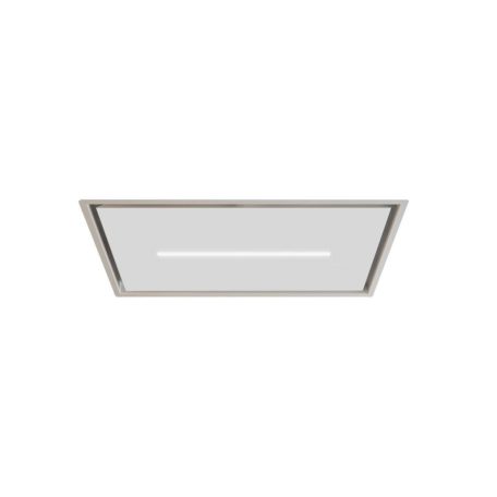 Sirius 709713681 mennyezetbe építhető páraelszívó SLT-971 EM 90 cm H 160 TW fehér üveg