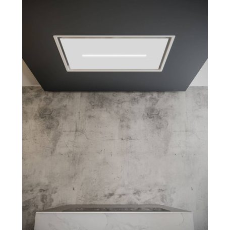 Sirius 709713741 mennyezetbe építhető páraelszívó SLT-971 LESS EM TW 120 cm fehér motor nélkül