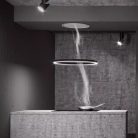 Sirius - Páraelszívó SLT-973 HALO EM H200 WI-FI Matt Fekete motor nélkül