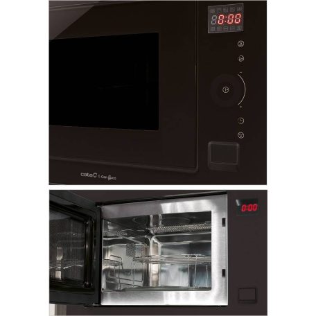 CATA - Beépíthető mikrohullámú sütő MC-25 GTC BK Can Roca