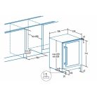 CATA - Beépíthető borhűtő VI-59082 BK