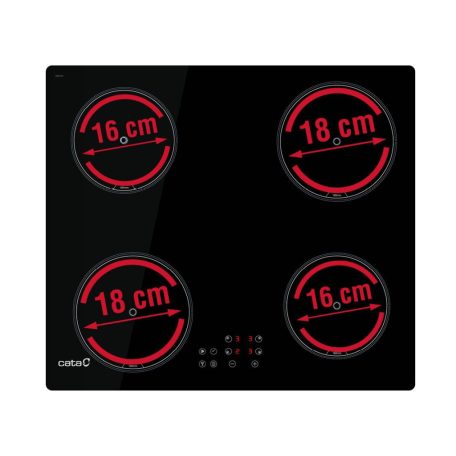 CATA - Beépíthető indukciós főzőlap IB-6304E2 BK
