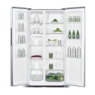 DAVOLINE - Hűtőszekrény kétajtós DSS-442D IX Inox + Ajándék Hűtőtáska