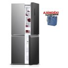 DAVOLINE - Hűtőszekrény side by side D4SS-421D IX NO FROST + Ajándék Hűtőtáska