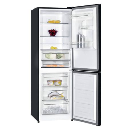 DAVOLINE - Hűtőszekrény kombinált CBNF-357 BL ΝΕ NO FROST (Fekete) + Ajándék hűtőtáska