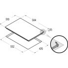 CATA - Beépíthető gázfőzőlap RCI-631 BK