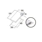 Cata - Beépíthető domino gázfőzőlap GI-3002 X/A