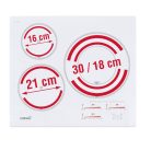 CATA - Beépíthető indukciós főzőlap INSB-6030 WH fehér Hob to Hood