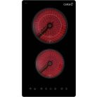 CATA - Beépíthető domino kerámia főzőlap TD-3002 BK/B