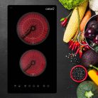 CATA - Beépíthető domino kerámia főzőlap TD-3002 BK/B