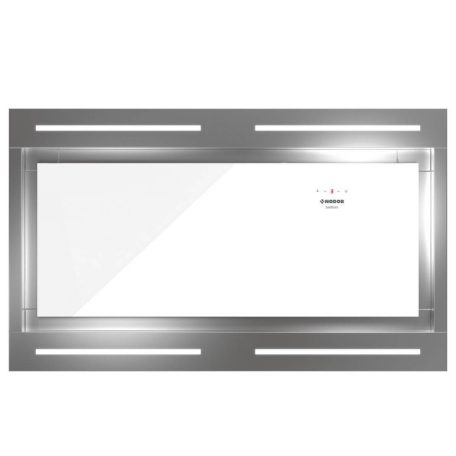 NODOR - Páraelszívó NorBreeze ISLA DEIMOS 1000 RF Inox/Fehér hob to hood + plazma filter QUADRO 800 R