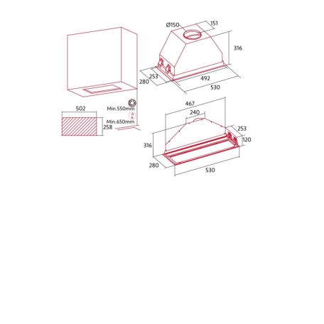 Nodor - Páraelszívó NorBreeze ECLIPSE 60 BK