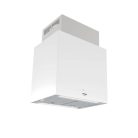 Nodor - Páraelszívó NorBreeze ISLA CUBE GLASS ECO 60 WH/A fehér Hob to Hood