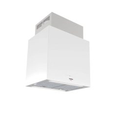   Nodor - Páraelszívó NorBreeze ISLA CUBE GLASS ECO 60 WH/A fehér Hob to Hood