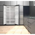 NODOR - Szabadonálló side by side hűtőszekrény NorFrost INFINITY 178-TNF SS