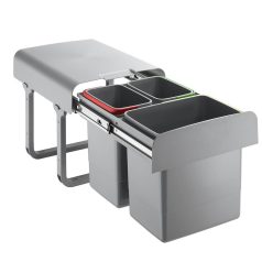   EKOTECH - Beépíthető hulladékgyűjtő EKKO 40 - 1x16 liter+2x8 liter