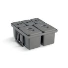 EKOTECH - Beépíthető hulladékgyűjtő JAZZ 45 - 1x15 liter+3x7 liter