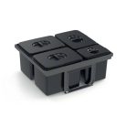 EKOTECH - Beépíthető hulladékgyűjtő JAZZ 60 - 3x15 liter+1x7 liter