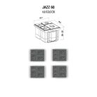 EKOTECH - Beépíthető hulladékgyűjtő JAZZ 60 - 3x12 liter+1x5 liter