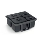 EKOTECH - Beépíthető hulladékgyűjtő JAZZ 60 - 3x12 liter+1x5 liter