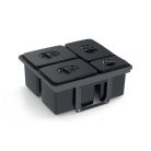 EKOTECH - Beépíthető hulladékgyűjtő JAZZ 60 - 2x12 liter+3x5 liter