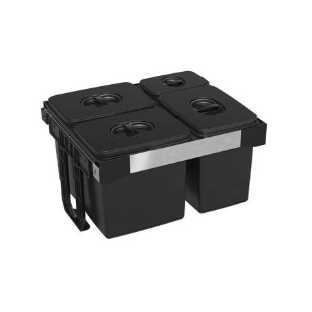 EKOTECH - Beépíthető hulladékgyűjtő FREE JAZZ 60 - 3x12 liter+1x5 liter