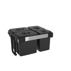   EKOTECH - Beépíthető hulladékgyűjtő FREE JAZZ 60 - 3x15 liter+1x7 liter