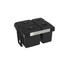 EKOTECH - Beépíthető hulladékgyűjtő FREE JAZZ 60 - 3x26 liter+1x7 liter