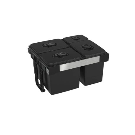 EKOTECH - Beépíthető hulladékgyűjtő FREE JAZZ 60 - 3x26 liter+1x7 liter