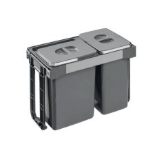   EKOTECH - Beépíthető hulladékgyűjtő FREE JAZZ SHORT 60 - 2x20 liter