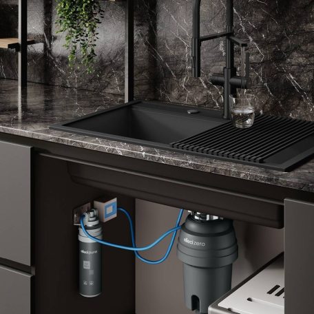 ELLECI - Víztisztító készülék Pure digitális vízmérő órával