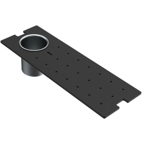 ELLECI - Tálca 410x137x100mm Mixology mosogatókhoz fekete