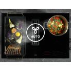 AEG CCE84543FB Indukciós főzőlap beépített páraelszívóval, 80 cm - ComboHob