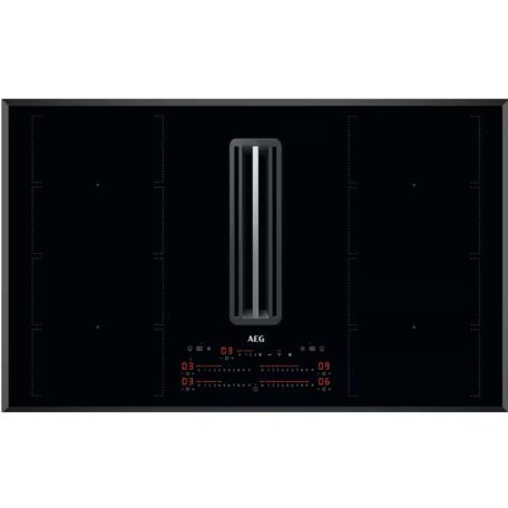 AEG CCE84779FB Indukciós főzőlap beépített páraelszívóval, 83 cm ComboHob