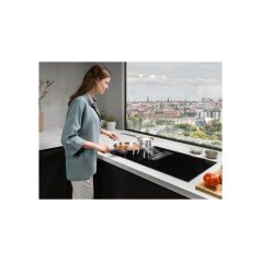   AEG CCE84779FB Indukciós főzőlap beépített páraelszívóval, 83 cm ComboHob