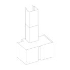 Falmec OUTLET - Páraelszívó MIRABILIA Square 97 inox T80 LED elszívótest - A készlet erejéig rendlhető!