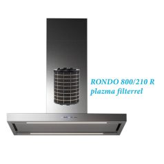   Falmec CPLI90.E23P2#EUI490F_p sziget páraelszívó PLANE PLUS SZIGET 90 inox + plazma filter RONDO 800/210 R
