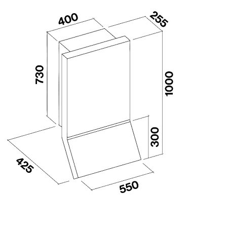 FALMEC OUTLET - Páraelszívó RIALTO H82 - Kiállított bemutató termék!
