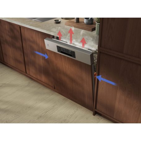 Electrolux E52ID100SX Beépíthető mosogatógép, 60 cm