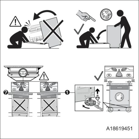 Electrolux E52LC101S Beépíthető mosogatógép, 60 cm