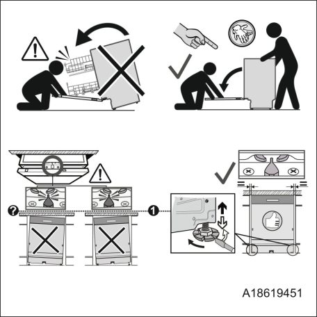 Electrolux E62IB200SX beépíthető mosogatógép, 60 cm